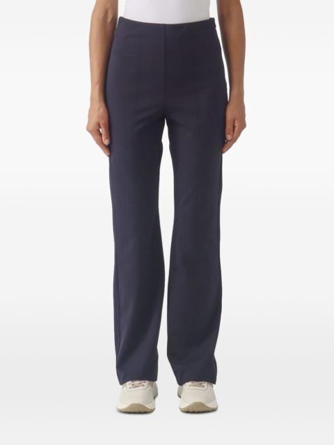 Max Mara seam-detail flared trousers