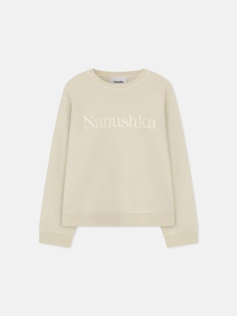 Nanushka Organically Grown Cotton Sweatshirt