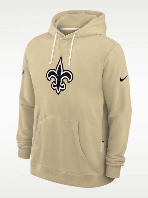 Nike New Orleans Saints Alt Offensive Set Play Sideline Men's Nike Dri-FIT NFL Pullover Hoodie