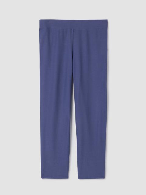 EILEEN FISHER Washable Stretch Crepe Slim Pant