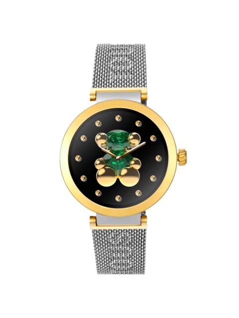 TOUS Smartwatch with steel and gold-colored steel bracelet TOUS S-CONNECT