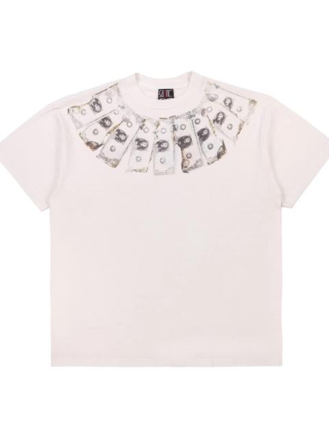 SAINT M×××××× MONEY WHITE T-SHIRT "White/green" MONEY TEE