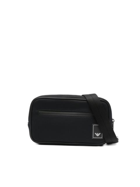 EMPORIO ARMANI logo-patch belt bag