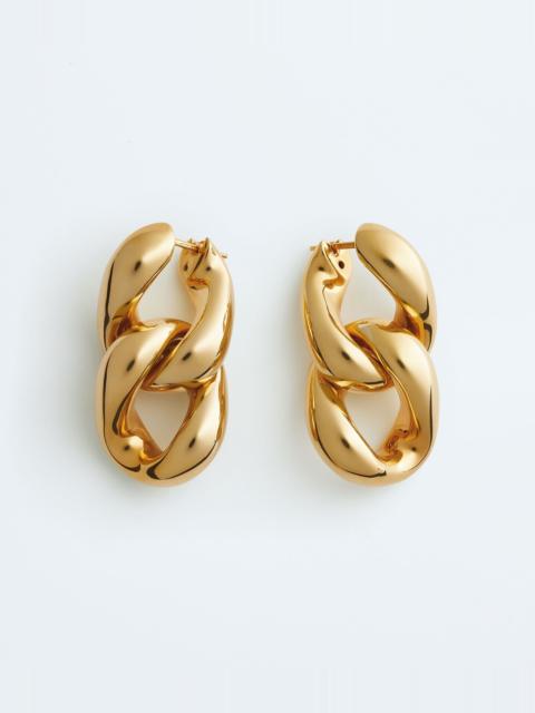Bottega Veneta Prisma Chain Earrings