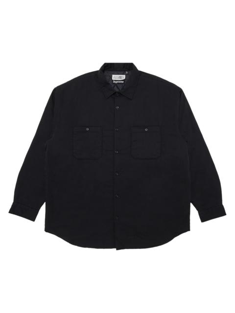 Supreme Supreme x MM6 Maison Margiela Padded Shirt 'Black'