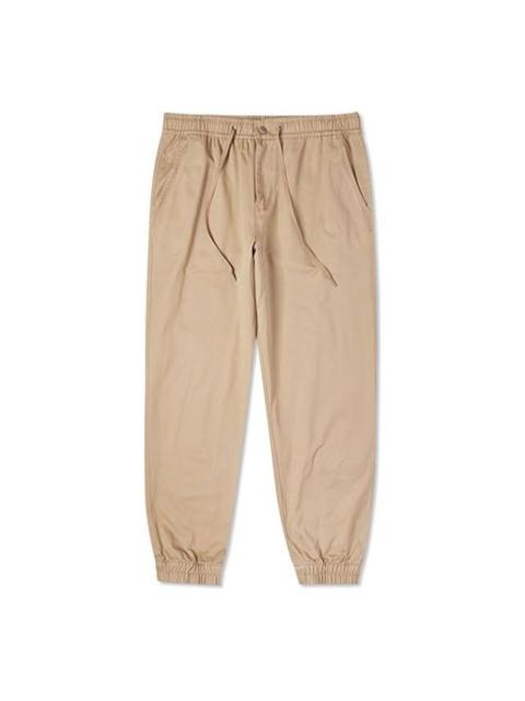 Converse Men's Converse Solid Color Bundle Feet Sports Pants/Trousers/Joggers Khaki 10023502-A03