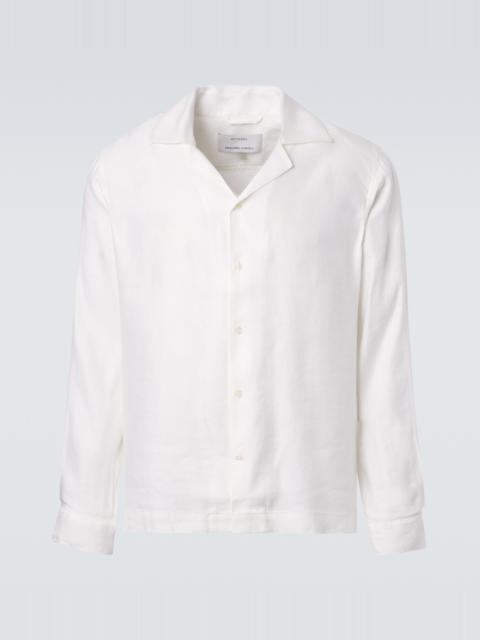 FRESCOBOL CARIOCA Safra linen-blend shirt