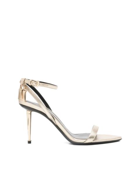 TOM FORD ankle-strap padlock sandals