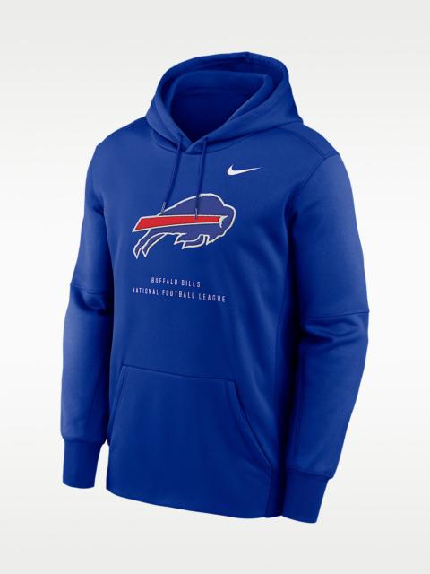 Nike Buffalo Bills Men's Nike Therma NFL Pullover Hoodie