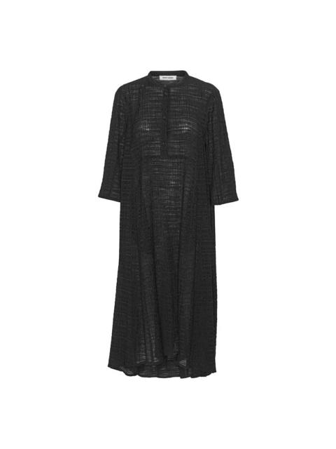 LOW PULSE DRESS - BLACK