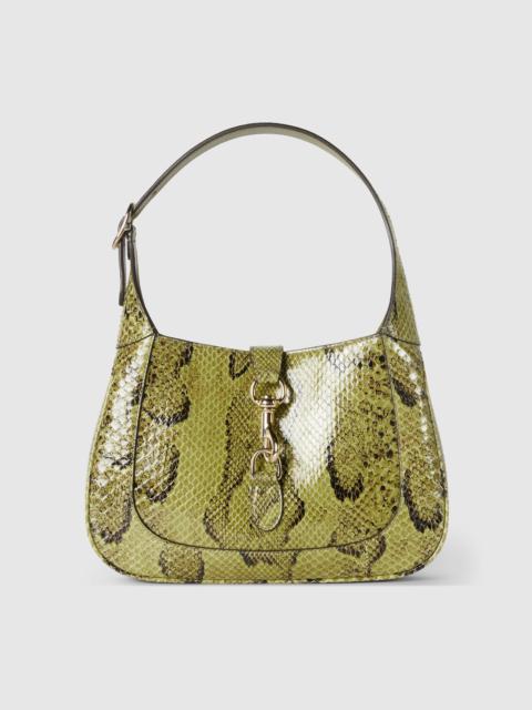 Gucci Jackie python shoulder bag