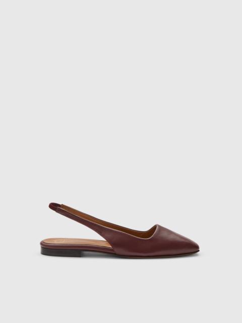 ATP ATELIER Plesio Grumello Nappa Flat Slingbacks