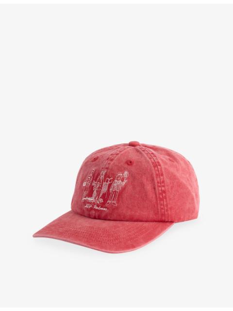 Palmes Western Logo-Embroidered Cotton Cap