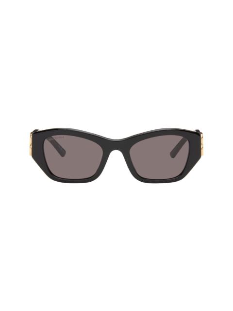 BALENCIAGA Black BB Square Sunglasses