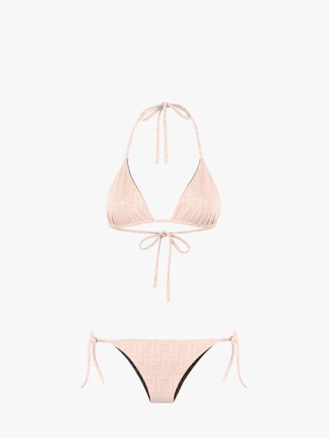 FENDI Pink Lycra® bikini