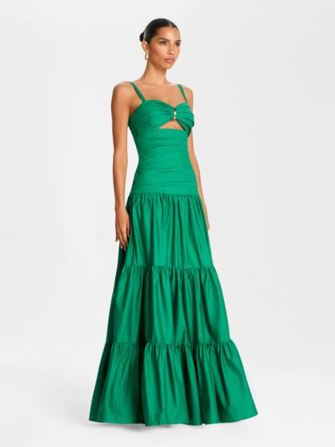 NADINE MERABI Imogen Green Dress