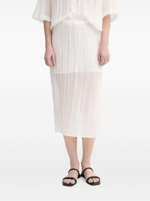 FILIPPA K side-slit midi skirt