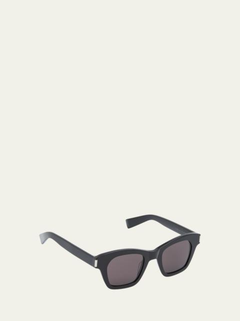 Men's SL 592 Acetate Square Sunglasses