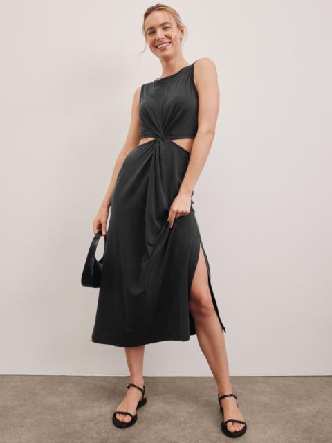 BEYOND YOGA Around The World Front Twist Dress