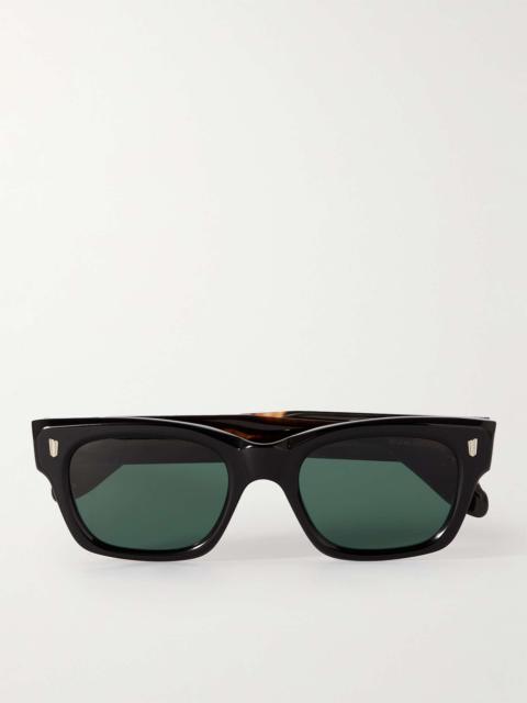 CUTLER AND GROSS 1391 Square-Frame Acetate Sunglasses