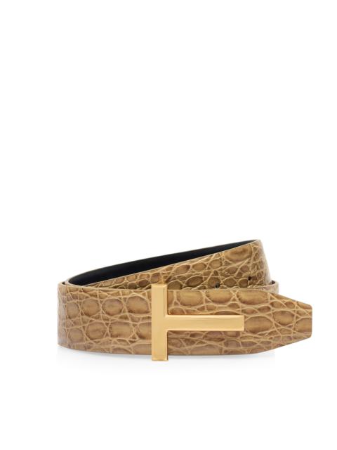 TOM FORD CROCODILE T ICON BELT