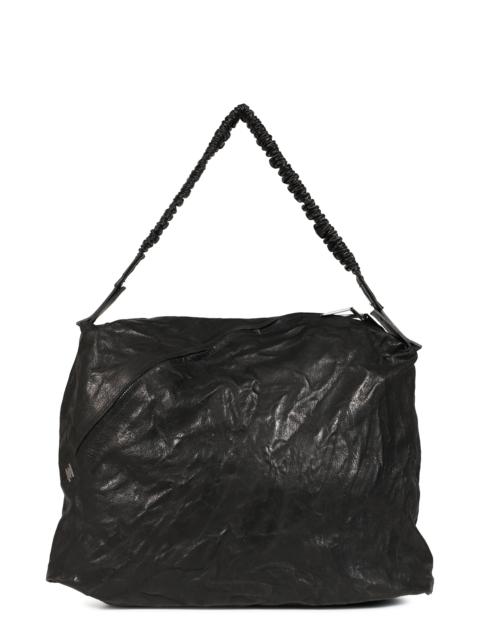 Isaac Sellam BALLADEUR CROSSBODY LEATHER BAG / BLACK