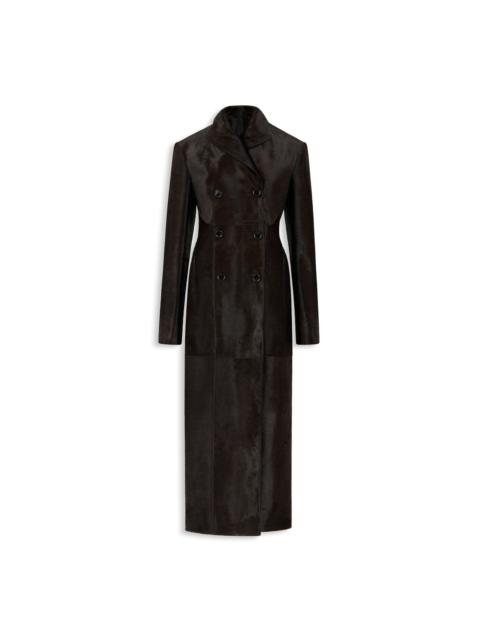 Alaïa PONY CALFSKIN TAILORED COAT