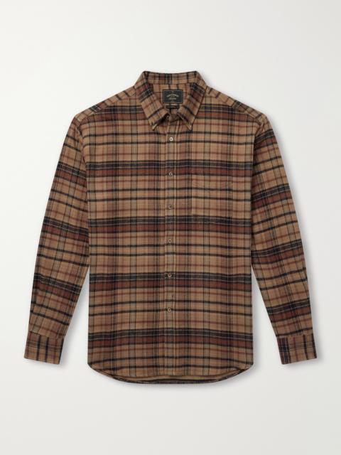 Portuguese Flannel Stalia Checked Cotton-Flannel Shirt