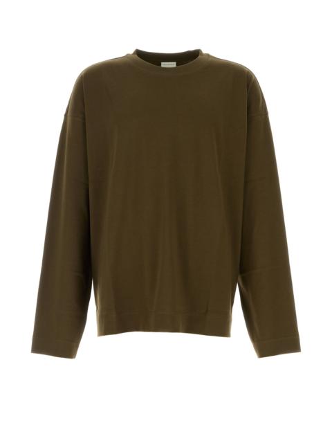 Khaki cotton Hegland oversize t-shirt