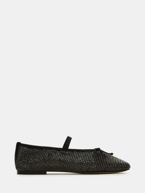 STEVE MADDEN DELARA BLACK MULTI RHINESTONES