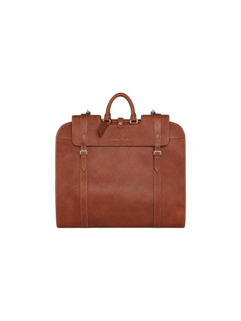 Brunello Cucinelli Leather Briefcase Bag "Copper" BRUN2276