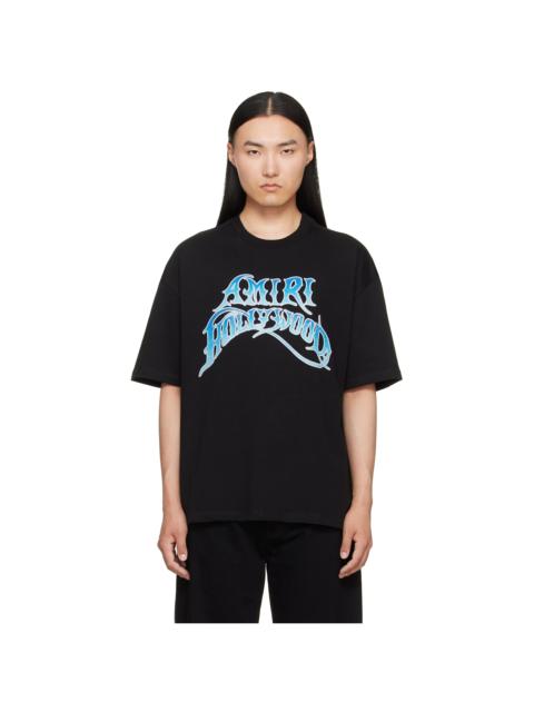 AMIRI Black Crystal Skater T-shirt