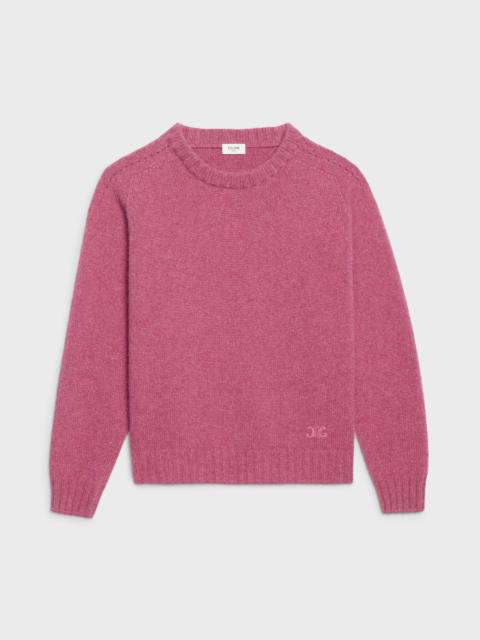 CELINE SEAMLESS CASHMERE CREW-NECK SWEATER