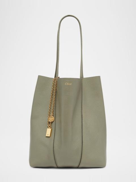 Chloé Spin Medium Tote Bag in Leather
