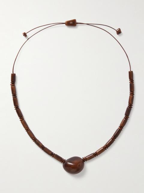HUNTING SEASON The Choker Tagua And Leather Necklace
