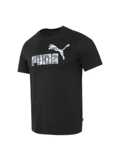 PUMA Summer Splash Graphic T-Shirt 'Black' 677125-01