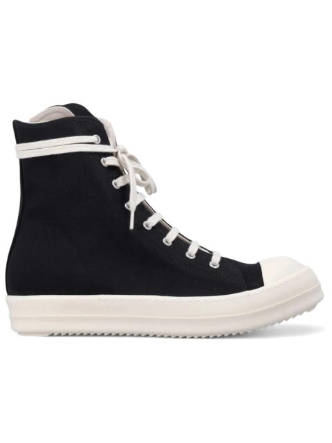 Rick Owens DRKSHDW Rick Owens DRKSHDW Scarpe Denim Sneaks Black Milk