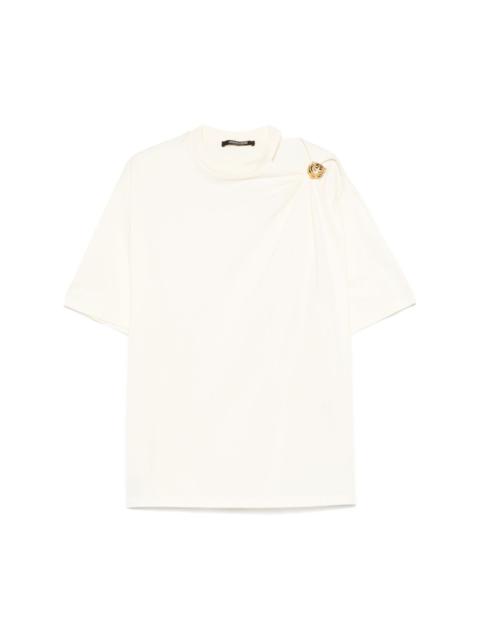 Tiger-brooch T-shirt