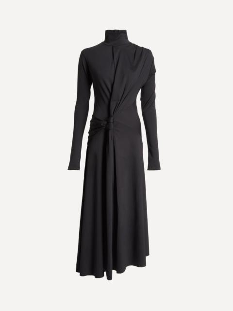 Victoria Beckham Letice High Neck Midi Dress