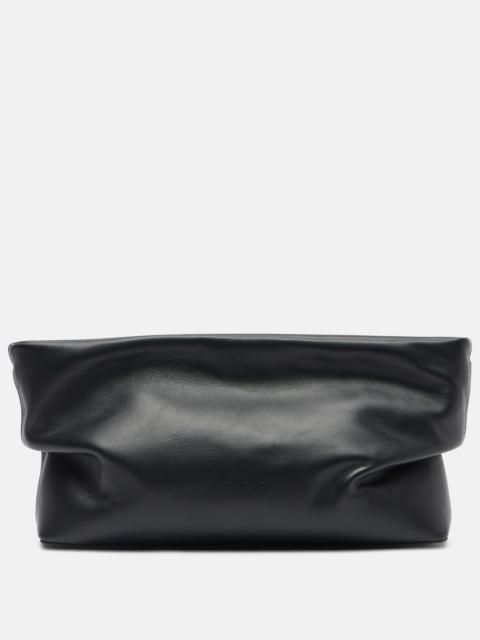 AESTHER EKME Nina Medium leather clutch
