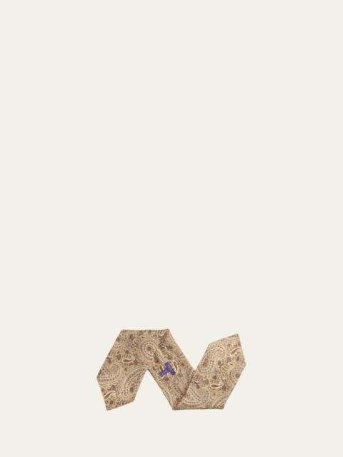 Ralph Lauren Men's Paisley-Print Silk Neckerchief