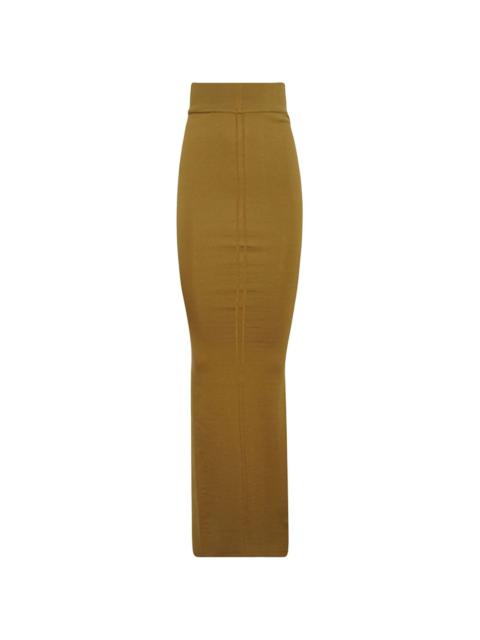 Rick Owens Pillar maxi skirt
