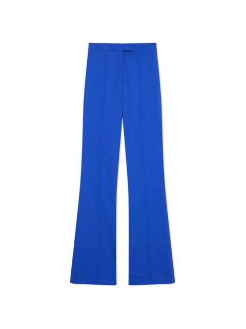 Carmine flared trousers