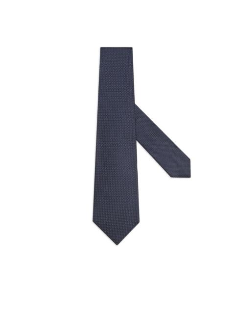 ZEGNA textured dot silk tie