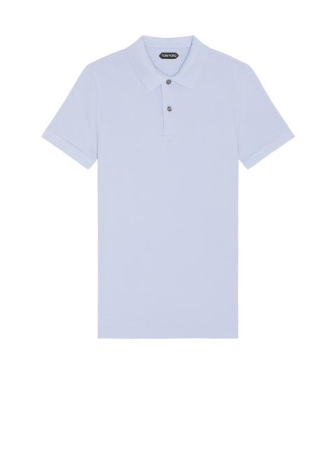 TOM FORD Tennis Piquet Short Sleeve Polo