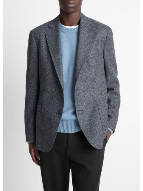 Vince Plaid Alpaca-Blend Relaxed Sport Coat