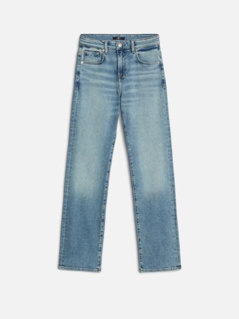 7 For All Mankind Luxe Vintage Calie Straight Ankle in Amuse Me