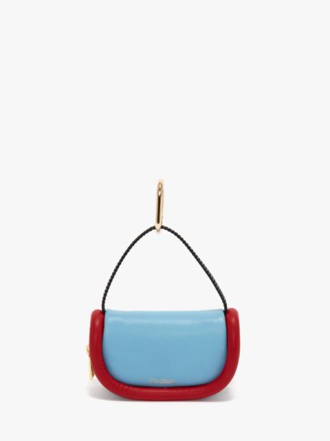 JW Anderson MICRO BUMPER-7 LEATHER POUCH