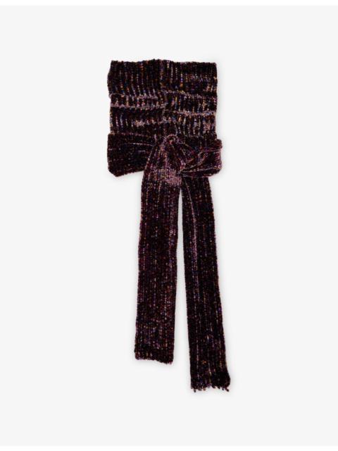 Dries Van Noten Teya Knitted Scarf