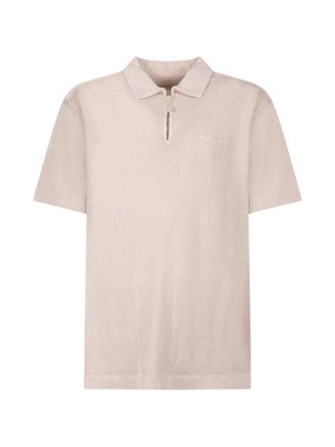 C.P. Company zip-up polo shirt
